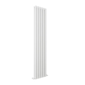 Aqualla Porto Vertical Double Panel 1800 x 480 Matt White - RADIATORS (DC) DOUBLE CONVECTOR - Beattys of Loughrea