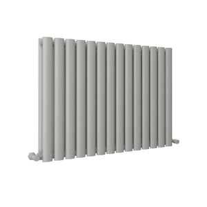 Aqualla Porto Double Panel 600 x 1190 Light Grey - RADIATORS (DC) DOUBLE CONVECTOR - Beattys of Loughrea