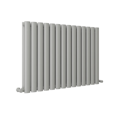 Aqualla Porto Double Panel 600 x 1190 Light Grey - RADIATORS (DC) DOUBLE CONVECTOR - Beattys of Loughrea