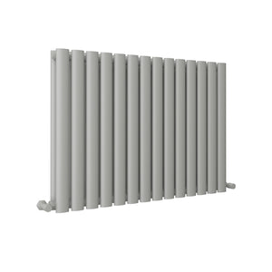 Aqualla Porto Double Panel 600 x 1190 Light Grey - RADIATORS (DC) DOUBLE CONVECTOR - Beattys of Loughrea