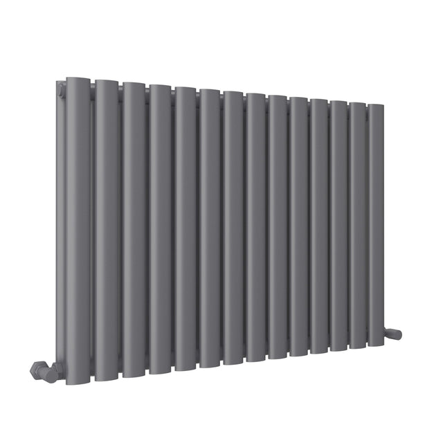Aqualla Porto Double Panel 600 x 590 Anthracite - RADIATORS (DC) DOUBLE CONVECTOR - Beattys of Loughrea