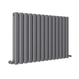 Aqualla Porto Double Panel 600 x 830 Anthracite - RADIATORS (DC) DOUBLE CONVECTOR - Beattys of Loughrea