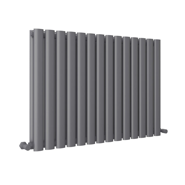 Aqualla Porto Double Panel 600 x 830 Anthracite - RADIATORS (DC) DOUBLE CONVECTOR - Beattys of Loughrea