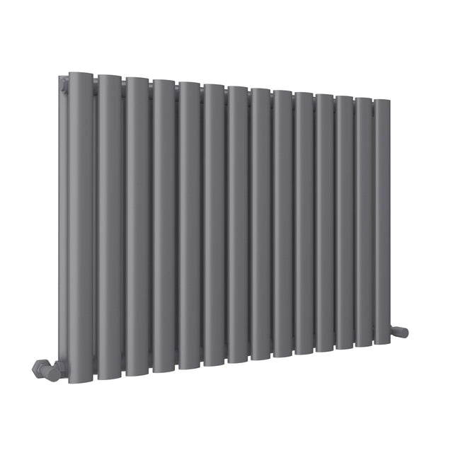 Aqualla Porto Double Panel 600 x 1190 Anthracite - RADIATORS (DC) DOUBLE CONVECTOR - Beattys of Loughrea