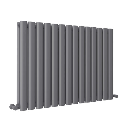 Aqualla Porto Double Panel 600 x 1190 Anthracite - RADIATORS (DC) DOUBLE CONVECTOR - Beattys of Loughrea