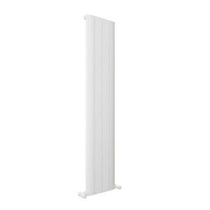 Aqualla Airo Aluminium White 1800 x 375 - RADIATORS (SC) SINGLE CONVECTOR - Beattys of Loughrea