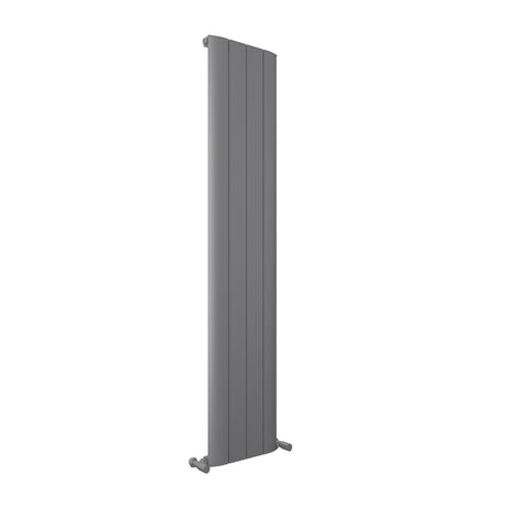 Aqualla Airo Aluminium Anthracite 1800 x 470 - RADIATORS (SC) SINGLE CONVECTOR - Beattys of Loughrea