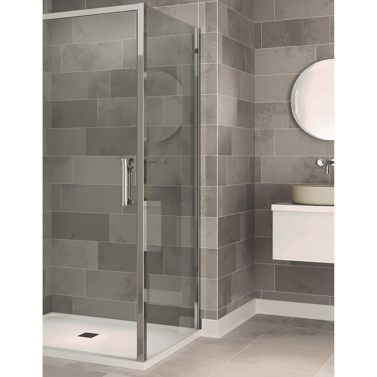 Flair ETO Side Panel 700mm - SHOWER DOORS - Beattys of Loughrea