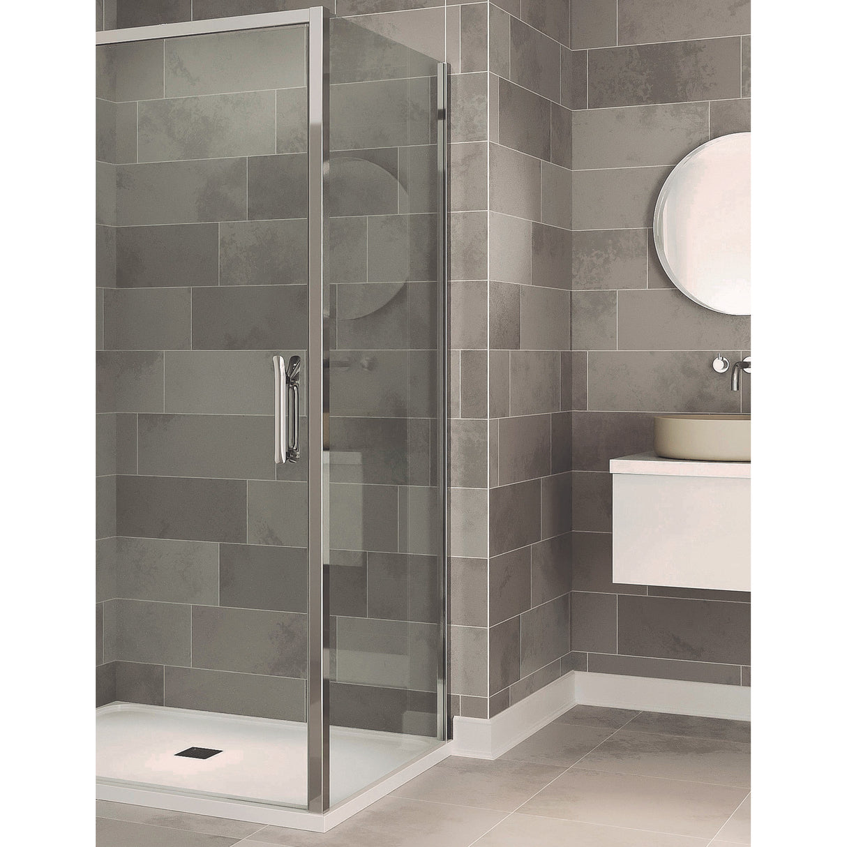 Flair ETO Side Panel 1000mm - SHOWER DOORS - Beattys of Loughrea