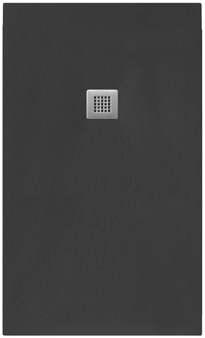 Flair Gemstone Slate Square Waste Graphite 1000mmx800mm - TRAYS/WASTES - Beattys of Loughrea