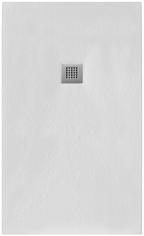 Flair Gemstone Slate Square Waste White 900mmx900mm - TRAYS/WASTES - Beattys of Loughrea