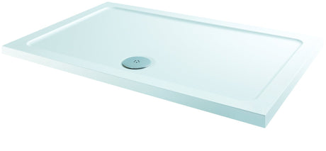 Flair Slimline Rectangle Shower tray 1500mmx800mm - TRAYS/WASTES - Beattys of Loughrea