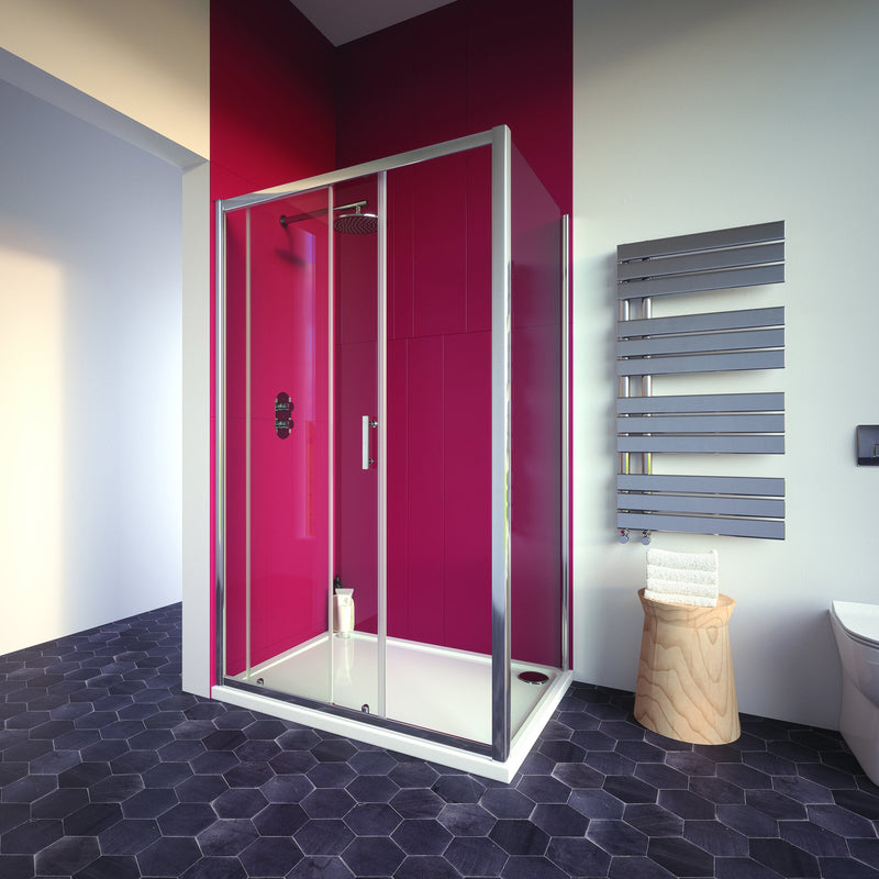 Bathroom Studio City Plus Slider 1100mm - SHOWER DOORS - Beattys of Loughrea