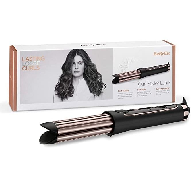 BaByliss Curl Styler Luxe 200C -Quartz Ceramic - CURLERS/CRIMPERS/STRAIGHTENERS - Beattys of Loughrea