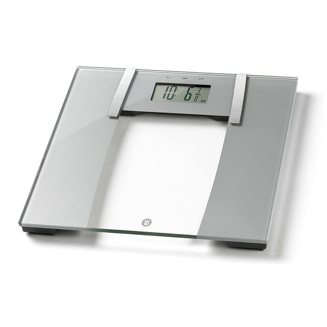 Weight Watchers Ultra Slim Glass Body Analyser Scale - BATHROOM SCALES - Beattys of Loughrea