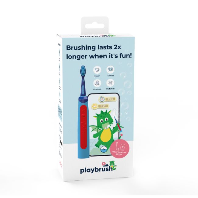 Playbrush Smart Kids Toothbrush Blue - ORAL CARE - Beattys of Loughrea