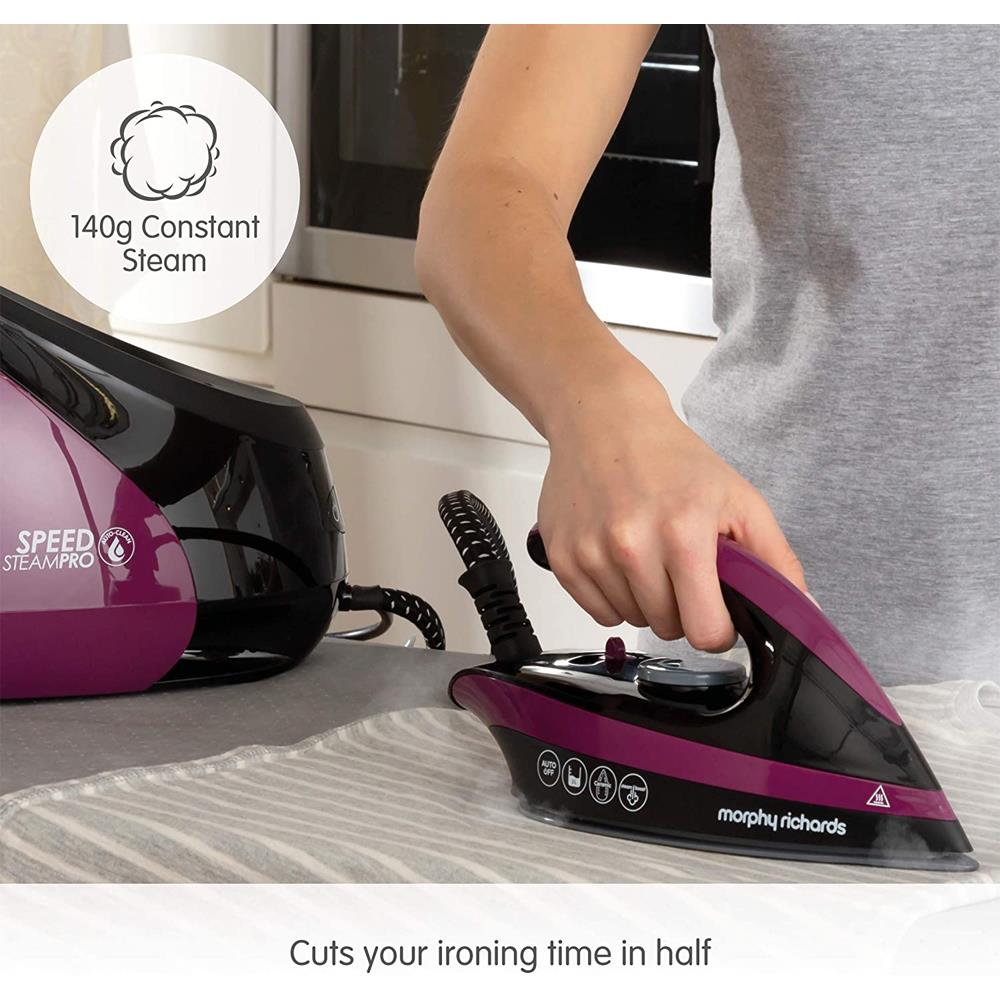 Morphy Richards Autoclean Speed Steam Generator Iron 3000W - IRONS - Beattys of Loughrea