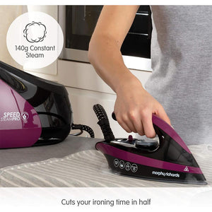 Morphy Richards Autoclean Speed Steam Generator Iron 3000W - IRONS - Beattys of Loughrea