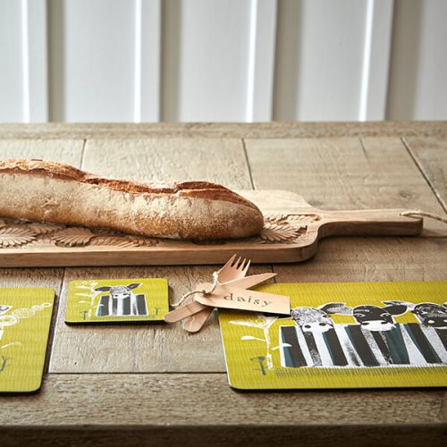 Denby Cow Placemats Set of 6 - TABLEMATS/COASTERS - Beattys of Loughrea
