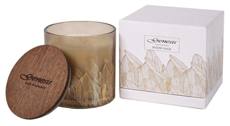 Mindy Brownes Wood Sage Round Small Candle - CANDLES - Beattys of Loughrea