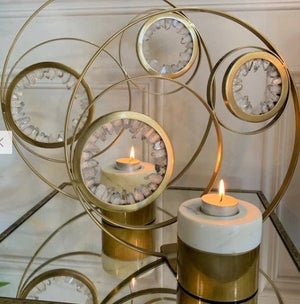 Mindy Brownes Joanna Candleholder Small - CANDLE HOLDERS / Lanterns - Beattys of Loughrea