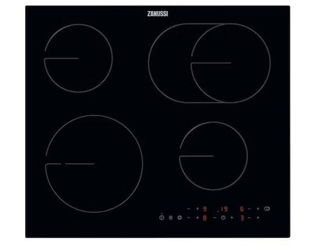 Zanussi 59cm Ceramic Hob | ZHRN643K - HOBS FULL SIZE 4+ RINGS - Beattys of Loughrea