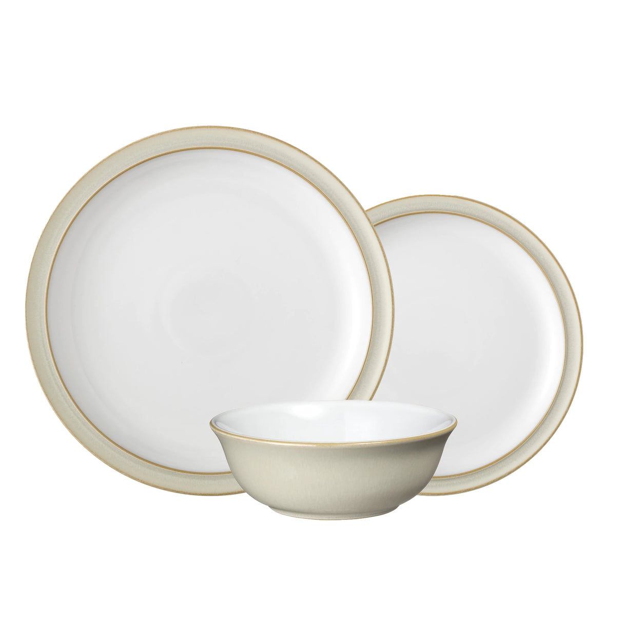 Denby Linen 12 Piece Tableware Set - TABLEWARE SETS - GENERAL - Beattys of Loughrea