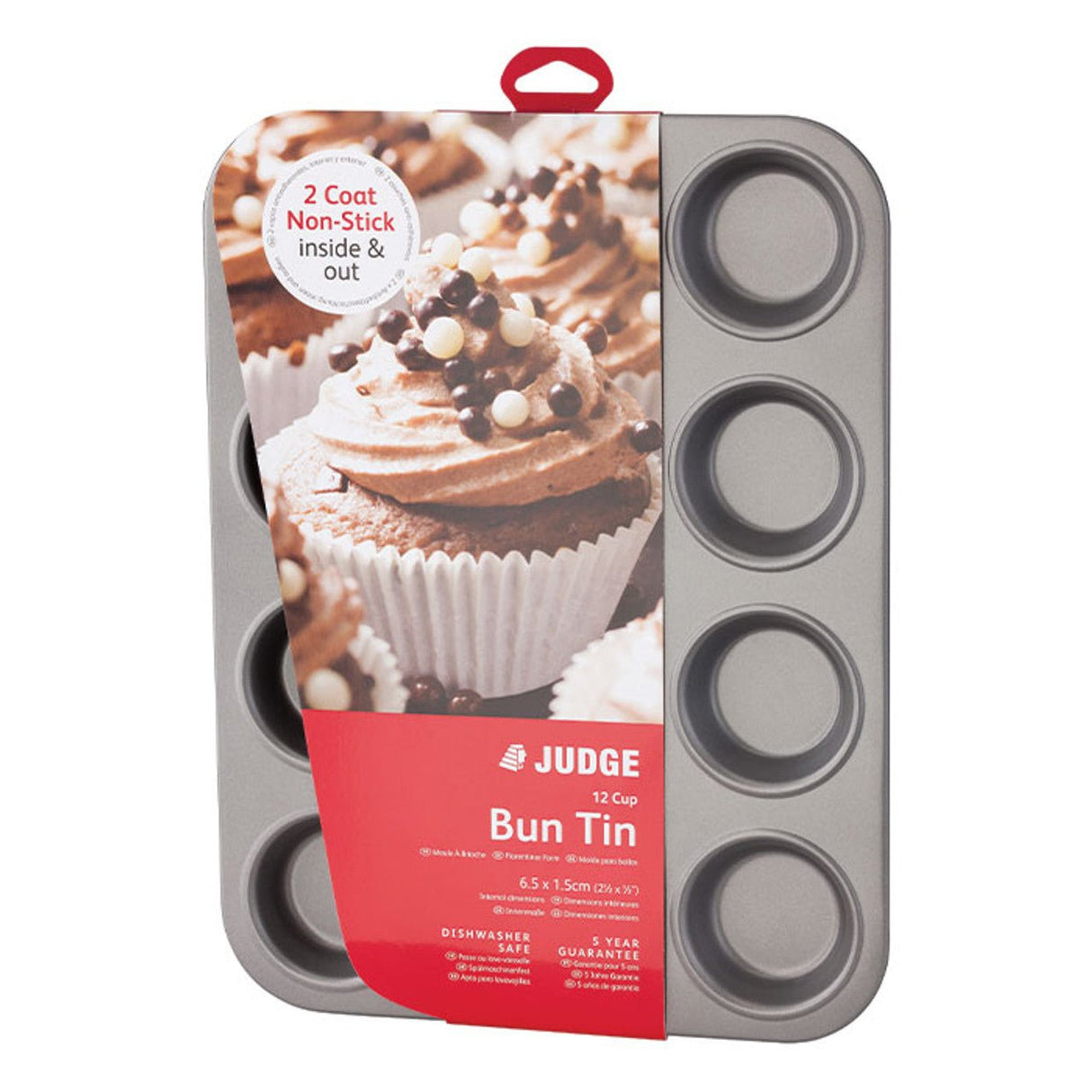 Judge Bakeware 12 Cup Bun Tin - BAKEWARE - Beattys of Loughrea
