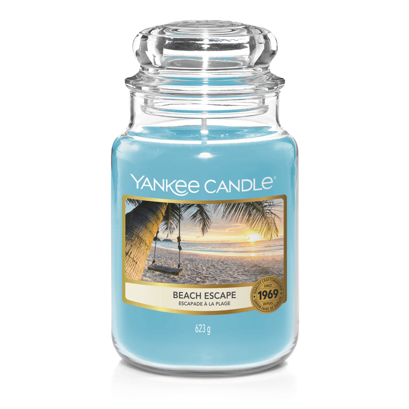 Beach Escape Large Yankee Candle Jar 623g - CANDLES - Beattys of Loughrea