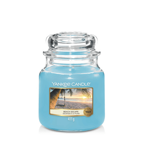 Beach Escape Medium Yankee Candle 411g - CANDLES - Beattys of Loughrea