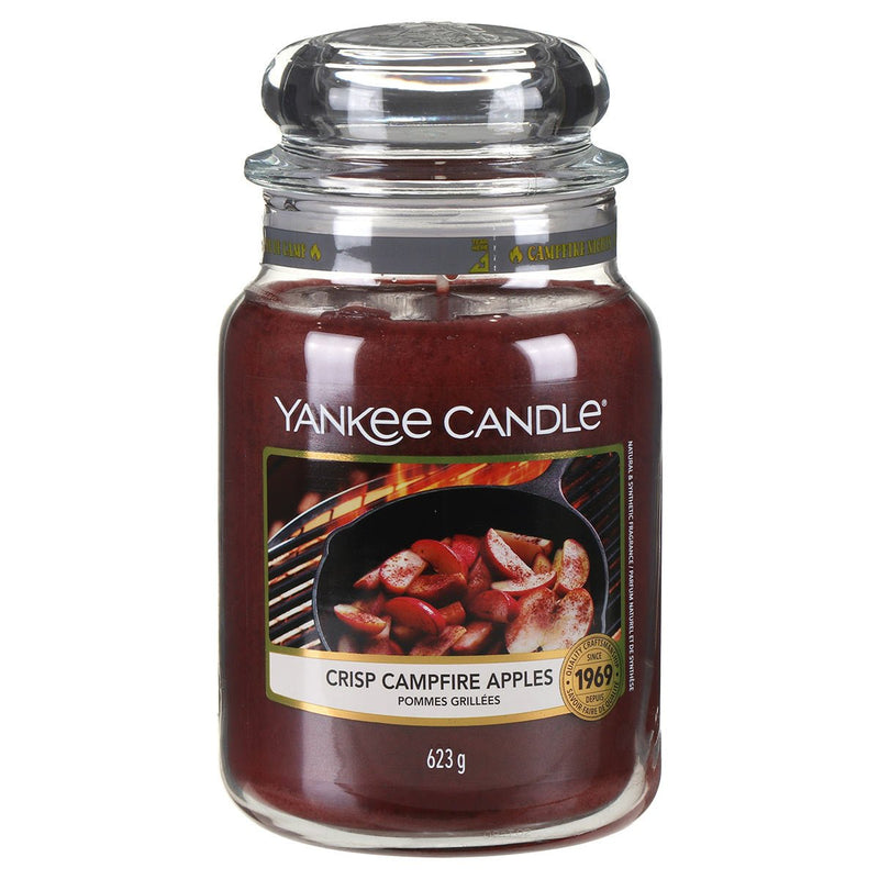 Crisp Campfire Apples Large Yankee Candle 623g - CANDLES - Beattys of Loughrea