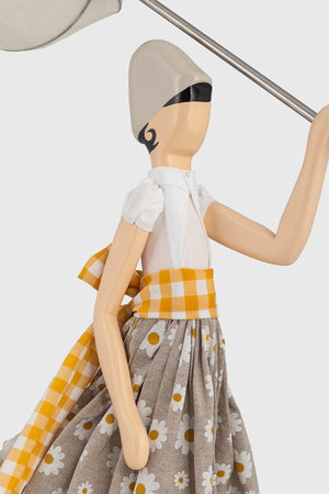 Little Girl 'Margarita' Umbrella Table Lamp - TABLE/BEDSIDE LAMPS - Beattys of Loughrea