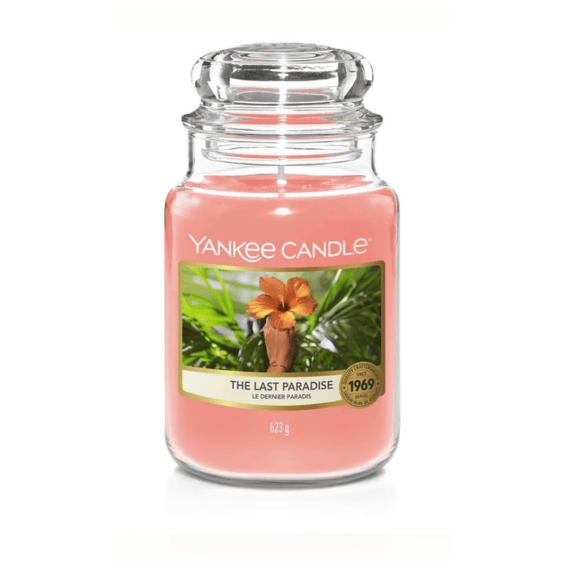 The Last Paradise Large Yankee Candle Jar 623g - CANDLES - Beattys of Loughrea