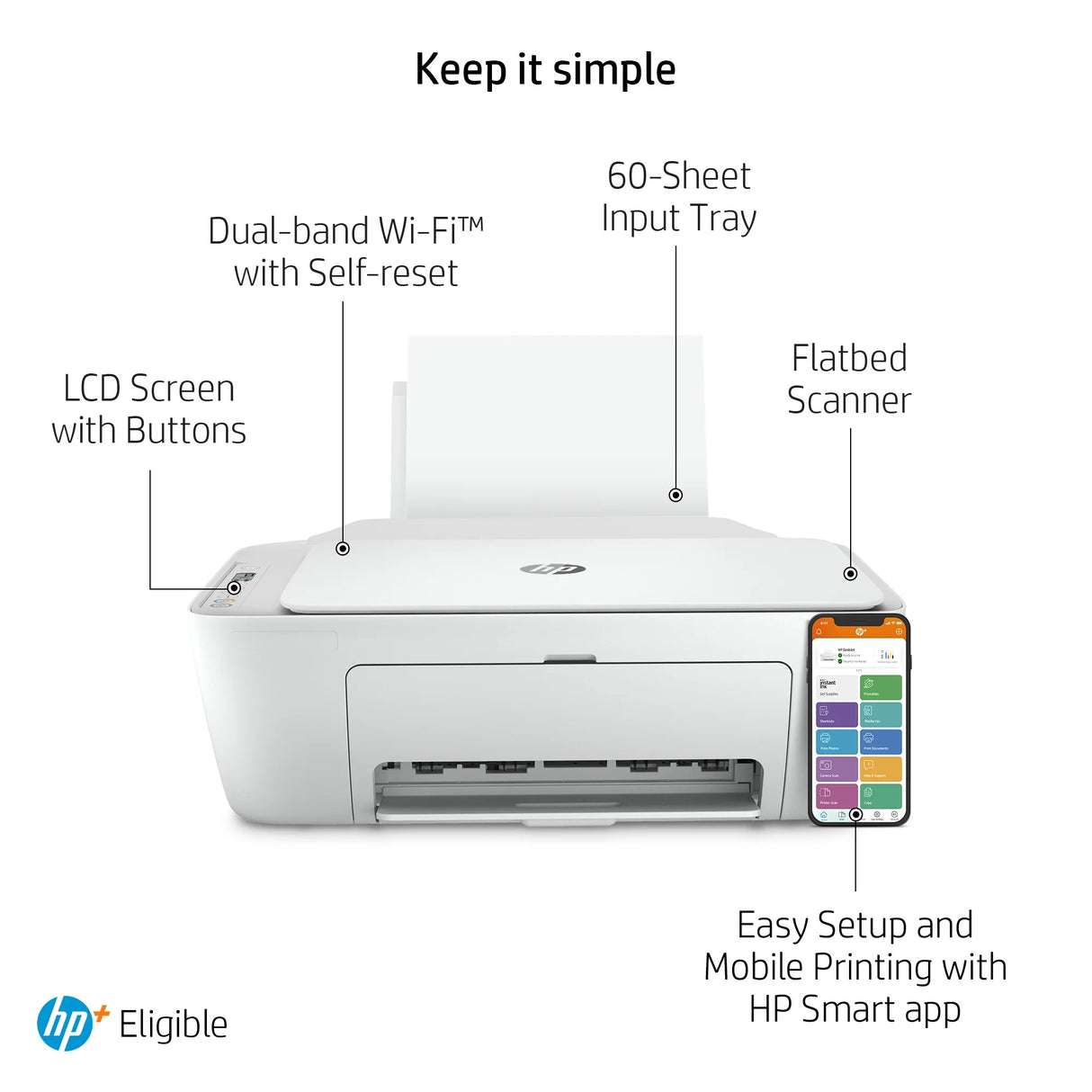 HP Deskjet 2710e All-in-One Printer - PRINTER - Beattys of Loughrea
