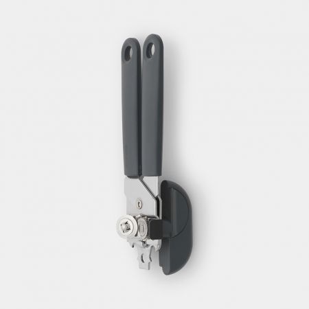 Brabantia Tasty+ Can Opener with bottle Opener Dark Grey 121869 - KITCHEN HAND TOOLS - Beattys of Loughrea