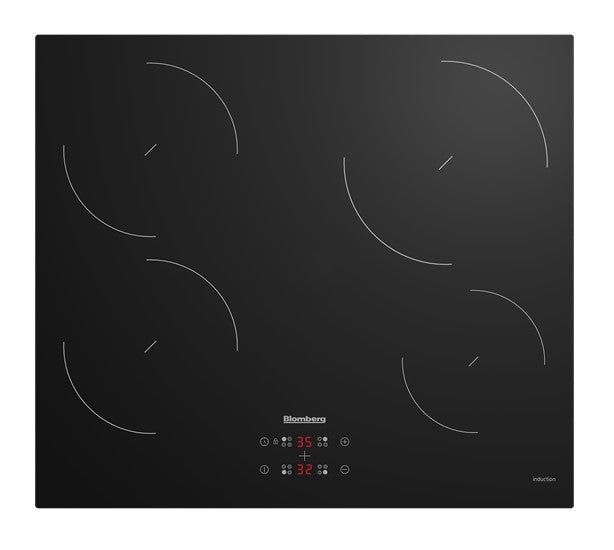 Blomberg 60cm 4 Zone Induction Hob | MIN54308N - HOBS FULL SIZE 4+ RINGS - Beattys of Loughrea