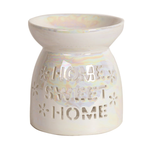 Wax Melt Burner - Lustre Home Sweet Home - Beattys of Loughrea | www.beattys.ie