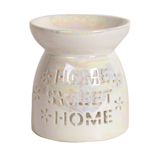 Wax Melt Burner - Lustre Home Sweet Home - Beattys of Loughrea | www.beattys.ie
