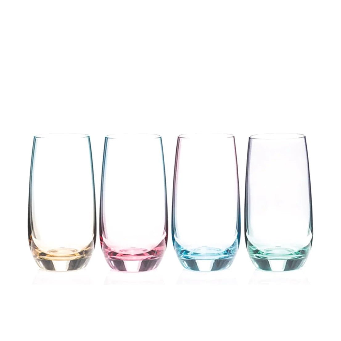 Newgrange Living Two Tone Lustre Hi-Ball Glass Set of 4 - DRINKING GLASSES - Beattys of Loughrea