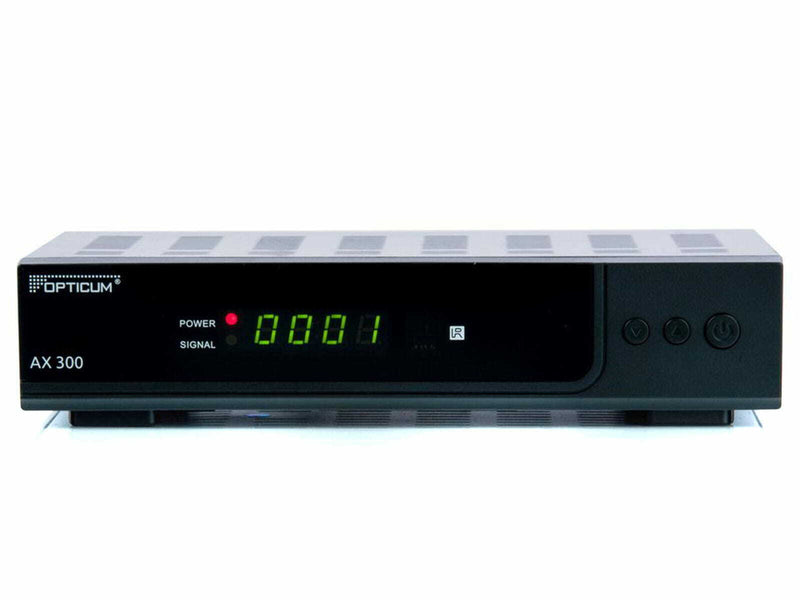 Opticum HD AX 300 Plus HDTV Sat Receiver - SATELLITE & KITS - Beattys of Loughrea