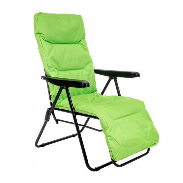 Lime Green Mogan Sun Lounger - SINGLE GARDEN BENCH/ CHAIR - Beattys of Loughrea
