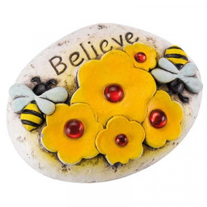 Pixie Pebbles - Home, Trust, Believe, Friends - SOLAR / GARDEN ORNAMENTS - Beattys of Loughrea