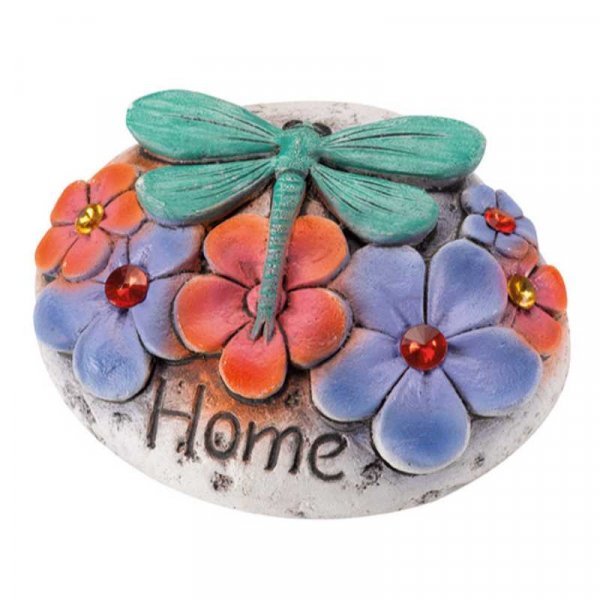 Pixie Pebbles - Home, Trust, Believe, Friends - SOLAR / GARDEN ORNAMENTS - Beattys of Loughrea