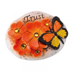 Pixie Pebbles - Home, Trust, Believe, Friends - SOLAR / GARDEN ORNAMENTS - Beattys of Loughrea