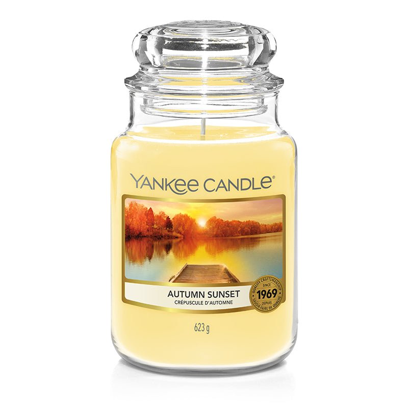Autumn Sunset Large Yankee Candle 623g - CANDLES - Beattys of Loughrea