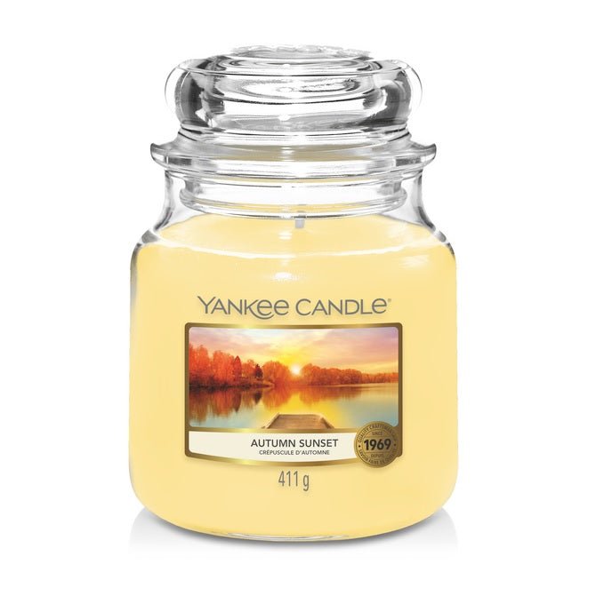 Autumn Sunset Medium Yankee Candle 411g - CANDLES - Beattys of Loughrea
