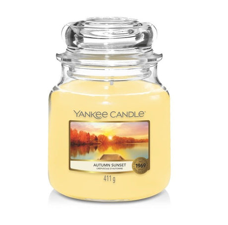 Autumn Sunset Medium Yankee Candle 411g - CANDLES - Beattys of Loughrea