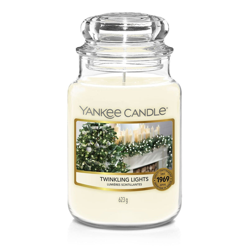 Twinkling Lights Large Yankee Candle 623g - CANDLES - Beattys of Loughrea