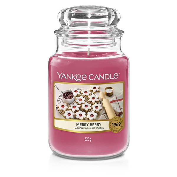 Merry Berry Large Yankee Candle 623g - CANDLES - Beattys of Loughrea