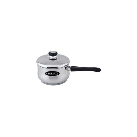 16cm Saucepan - Steelex - COOKWARE - S/STEEL - Beattys of Loughrea